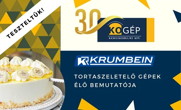 Beszámoló a Krumbein tortaszeletelő bemutatójáról